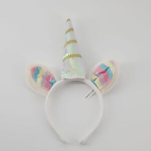 Unicorn Headband with Colorful Ears Childs OS